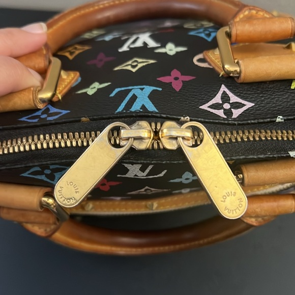 Louis Vuitton Monogram Multicolor Coated Canvas Top Handle Bag - Picture 5 of 16